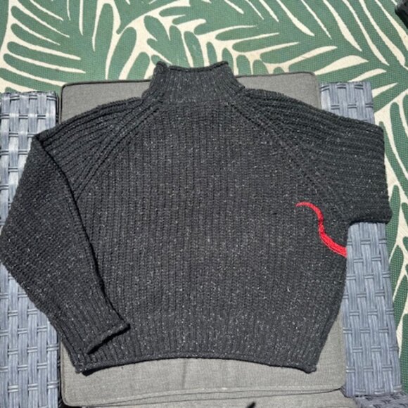 Reputation Mockneck Cropped Sweater - Picture 2 of 5